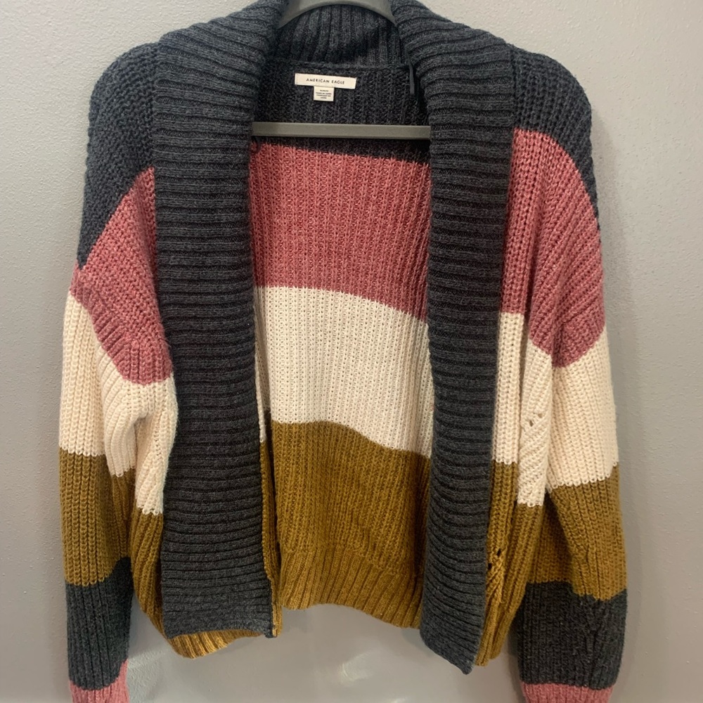 Open American Eagle Cardigan